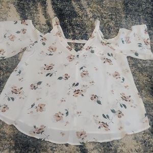 Floral short sleeve